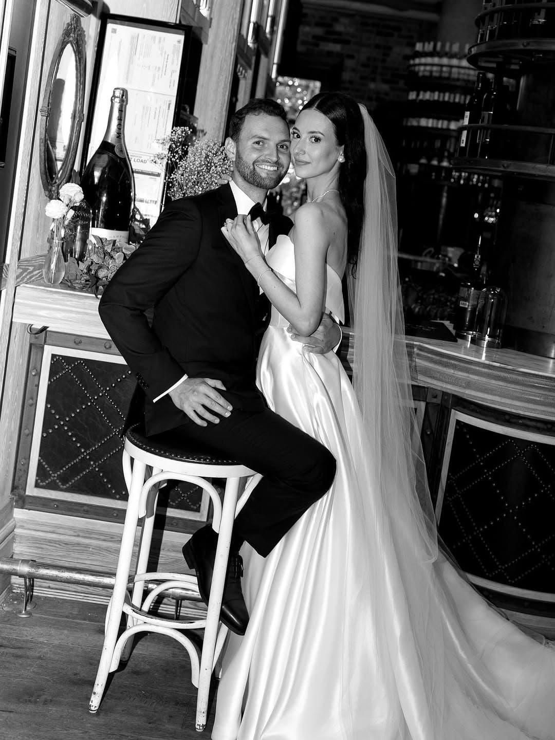 Becker's Bridal real bride